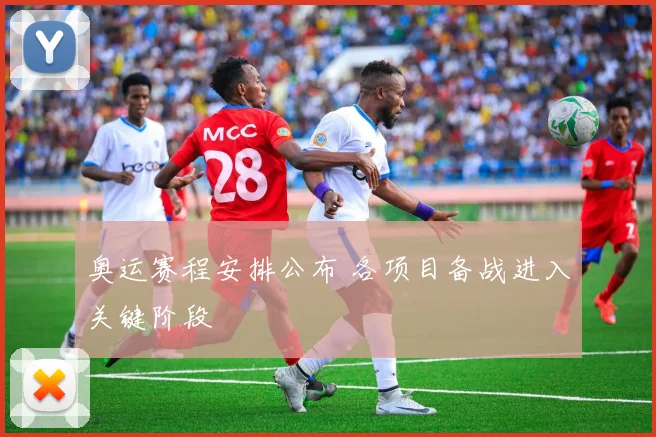 奥运赛程安排公布 各项目备战进入关键阶段