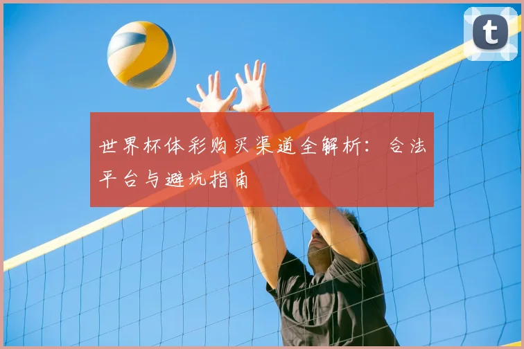 世界杯体彩购买渠道全解析：合法平台与避坑指南