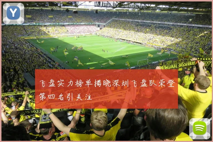 飞盘实力榜单揭晓深圳飞盘队荣登第四名引关注